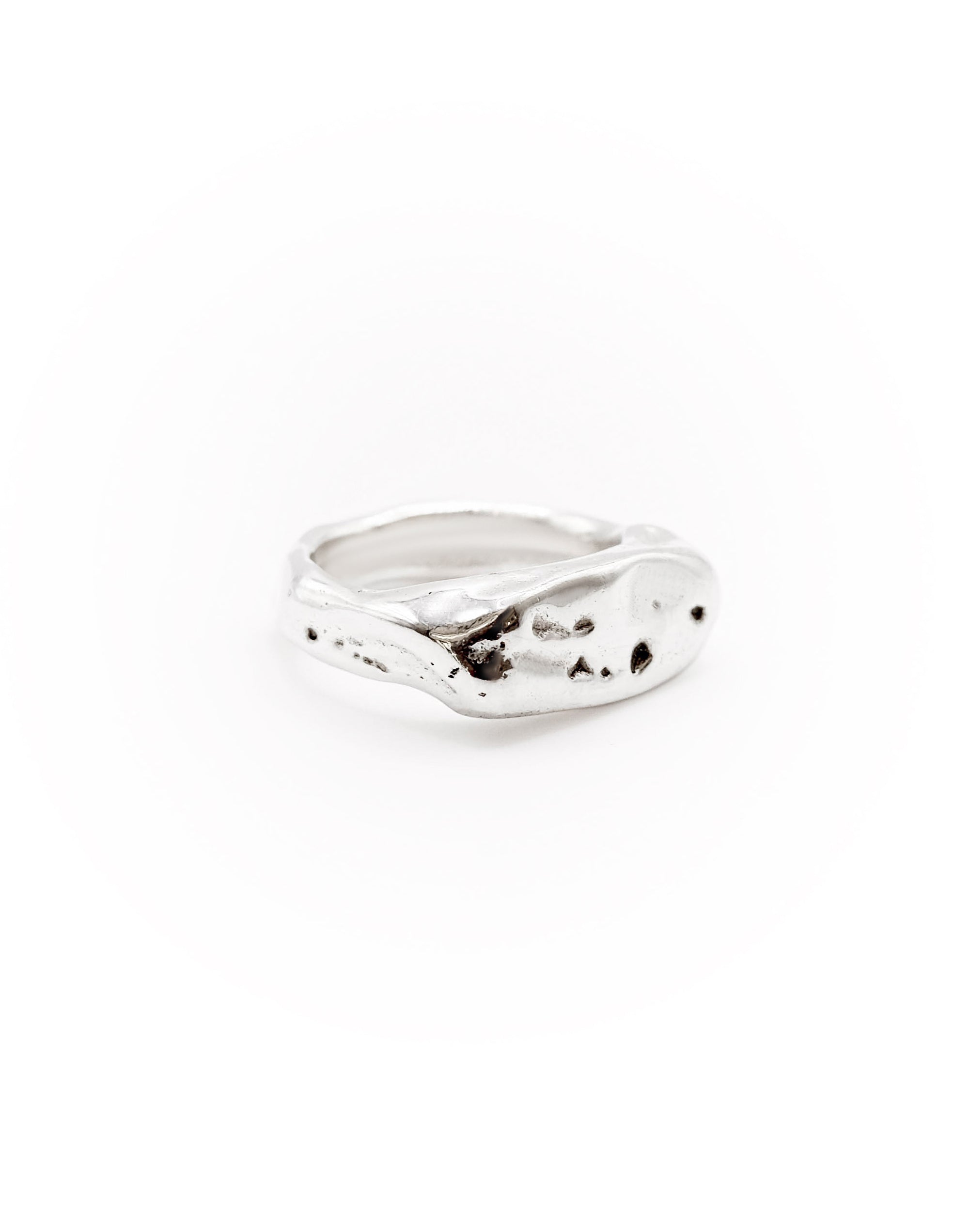 YAFFO Signet pinky ring SILVER