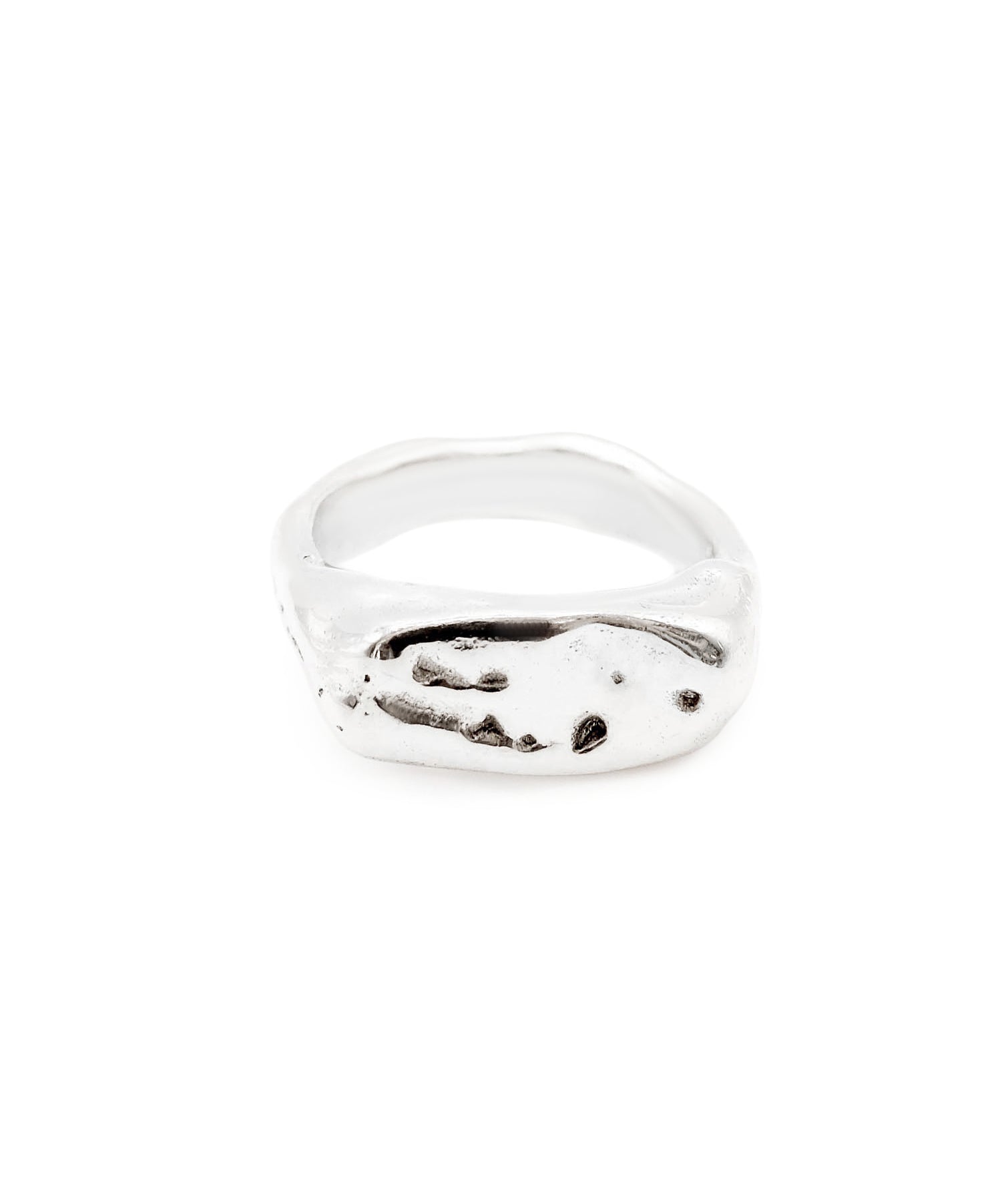YAFFO Signet pinky ring SILVER