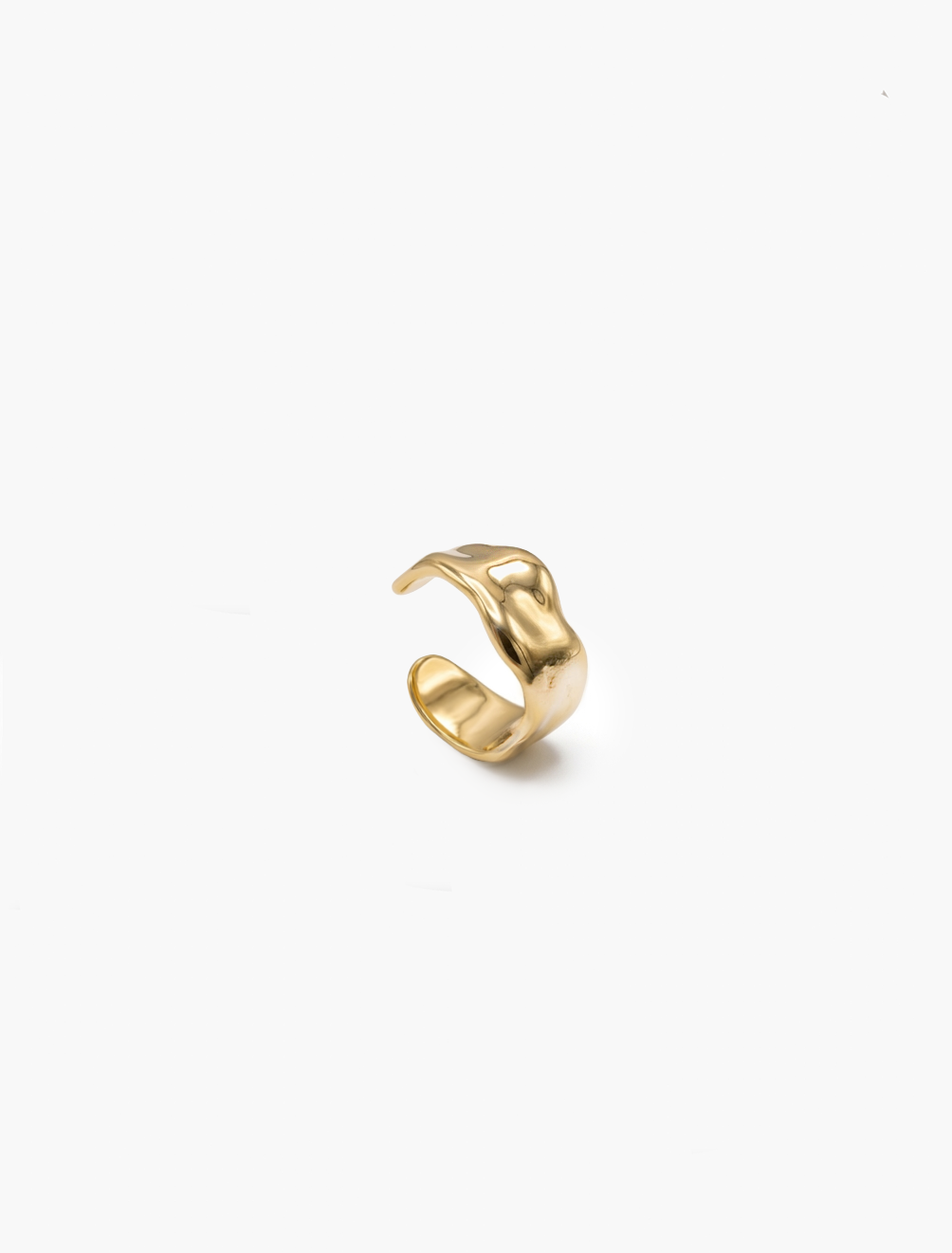 Lava cuff 14k gold plated